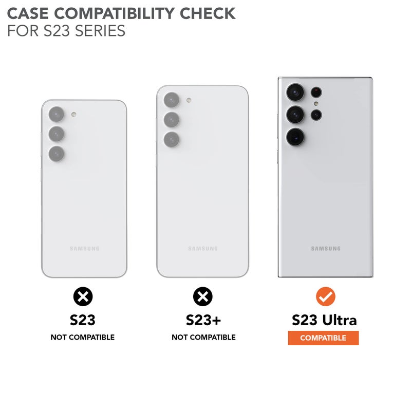 Rokform - Galaxy S23 Ultra Case, Rugged Series, Samsung Protective Cover with RokLock Twist Lock, Drop Tested Military Grade Armor (Black) - Image 2