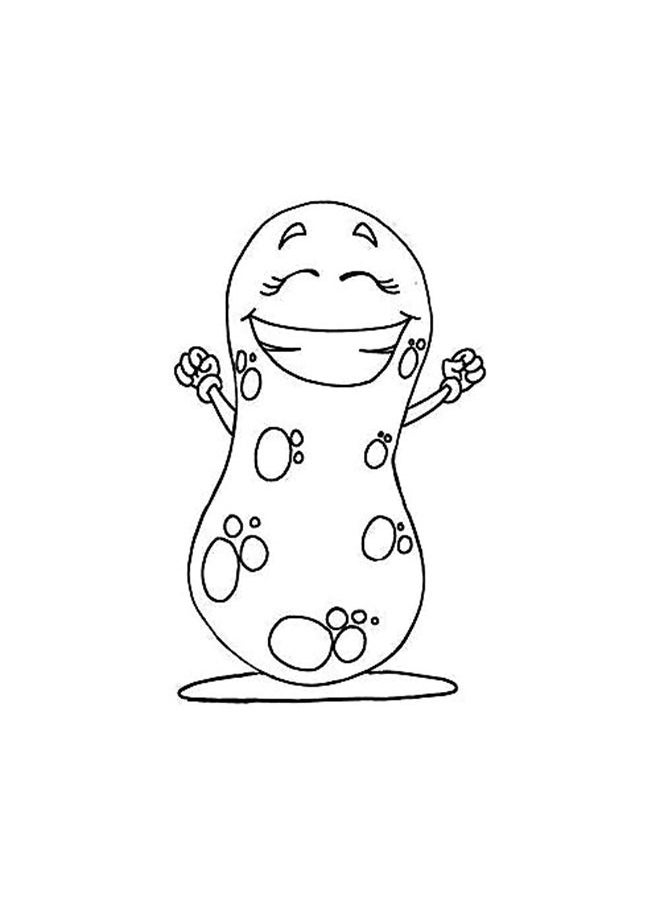 We Happy - Pack of 2 We Happy Jumbo Cartoon Coloring Book, Funny and Crazy Drawings for Kids 3+ Age - Image 1