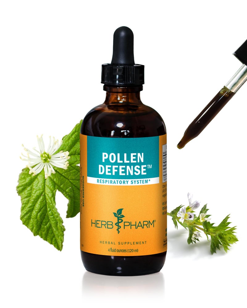 Pollen Defense Liquid Herbal Formula for Respiratory System Support 4 Ounce