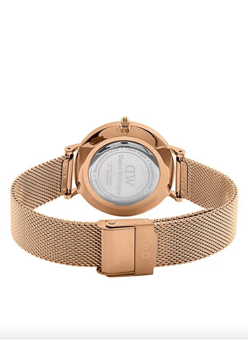 DANIEL WELLINGTON - Compact Unitone Rose Gold MM Unisex Watch - Image 1