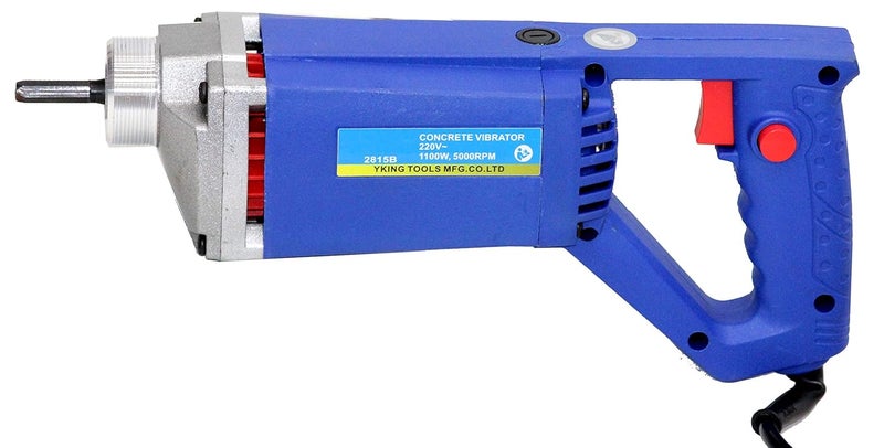 Digital Craft Digital Craft Electric Concrete Vibrator 35mm Handheld Cement Vibrator Soil Mixer Builtin Vibrating Motor for Cement Construction Angle Drill for Construction Tools  - Image 3