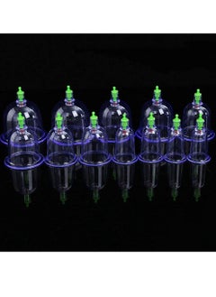 DubaiGallery Vacuum Cupping Cups for Men Women Vacuum Cupping Set Body Detox Cups Health Care  - Image 2