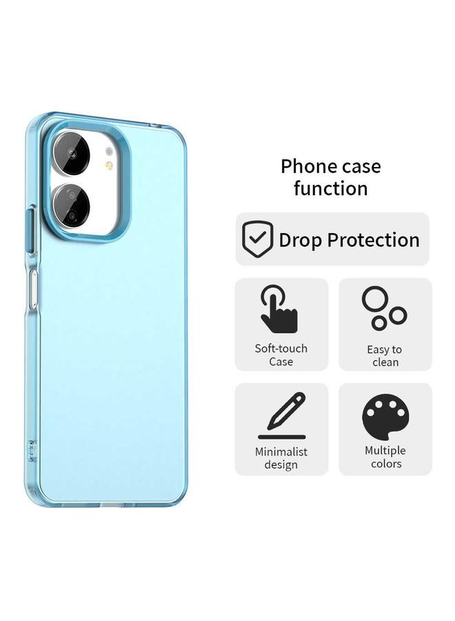 اس-توب جراب لهاتف Redmi 13R 5G Candy PC Hybrid TPU مقاوم للصدمات - Image 4