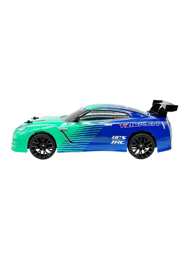D-Power 1:10 Nissan GT-R Falken RC Car – 2.4GHz Remote Control, 7.4V USB Rechargeable Battery, Realistic Drift Design, for Kids Ages 6+ - Image 3