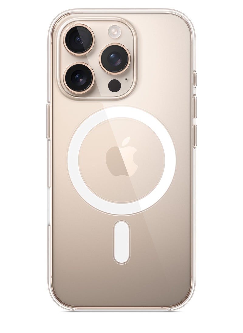 TWEGGON - iPhone 16 Pro Max Clear Case with MagSafe, Clear Case with Magsafe Compatible for Apple iPhone 16 Pro Max 6.9" - Image 1