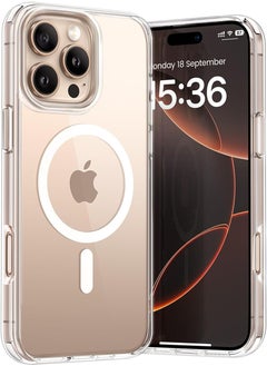 iPhone 16 Pro Max Clear Case with MagSafe, Clear Case with Magsafe Compatible for Apple iPhone 16 Pro Max 6.9"