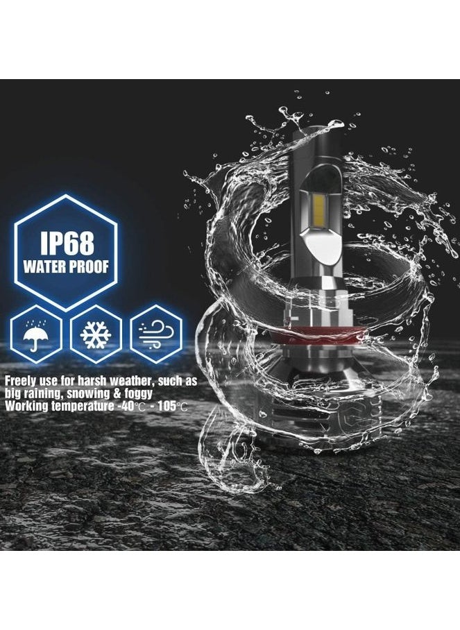 GPNE - H7 LED Headlight Bulbs, Extremely Bright High Low Beam 6000K - Image 1