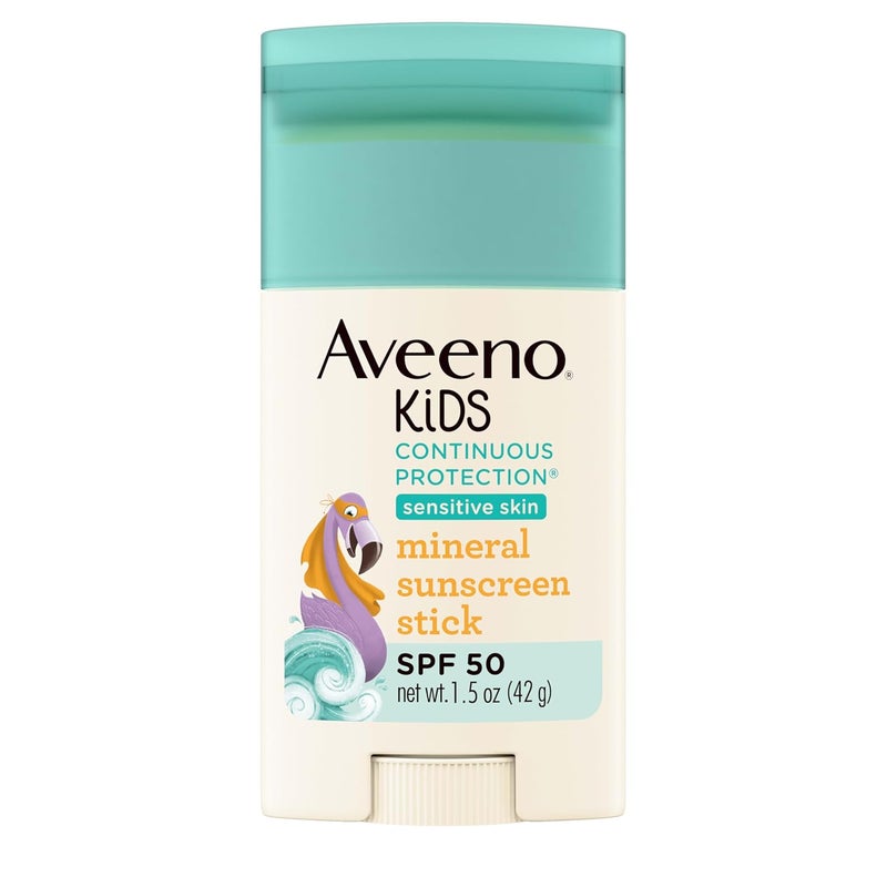 Aveeno Kids Continuous Protection Mineral Sunscreen Stick Spf 50 For All Skins 42G - Image 1