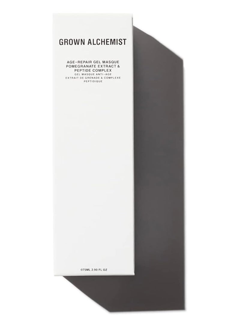 Grown Alchemist Anti Aging Face Mask Age Repair Gel Masque Pomegranate Extract and Peptide Complex Nourishing and Skin Tightening Firming Natural Vegan Skincare Hydrating Face Mask 40ml - Image 2