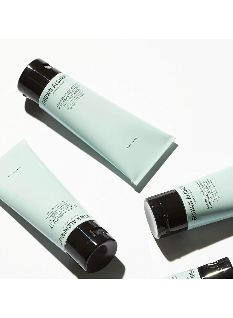 Grown Alchemist Anti Aging Face Mask Age Repair Gel Masque Pomegranate Extract and Peptide Complex Nourishing and Skin Tightening Firming Natural Vegan Skincare Hydrating Face Mask 40ml - Image 3