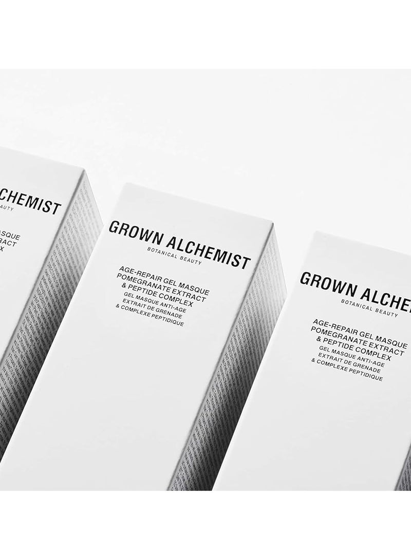 Grown Alchemist Anti Aging Face Mask Age Repair Gel Masque Pomegranate Extract and Peptide Complex Nourishing and Skin Tightening Firming Natural Vegan Skincare Hydrating Face Mask 40ml - Image 4