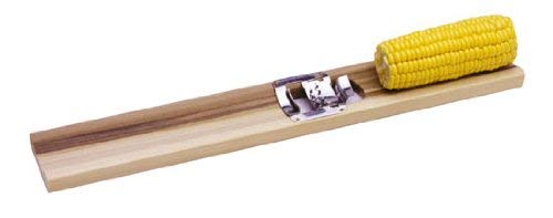 Norpro Wood Corn Cutter and Creamer, One Size, As Shown - Image 3