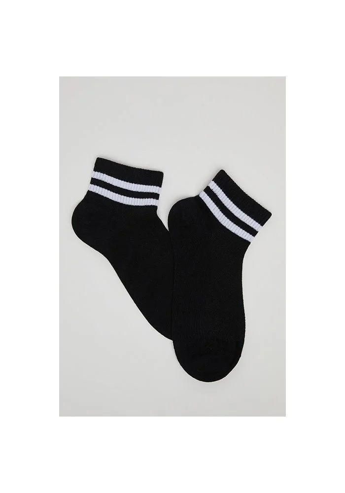 أر أند بي 3 Pack Striped Ankle Socks