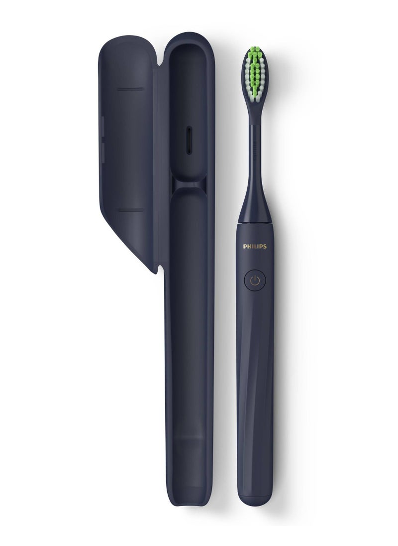 PHILIPS SONICARE - Philips One by Sonicare Battery Toothbrush, Midnight Blue, HY1100/04 - Image 1