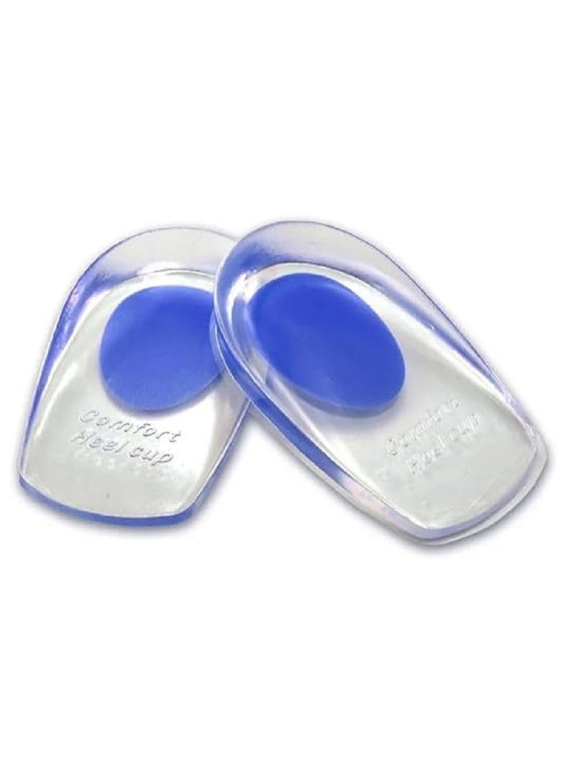 Medical Silicone Heel Pads for Foot Comfort and Heel Pain Relief – Gel Support for Shock Absorption and Pressure Reduction – Comfortable Shoe Pads for Men and Women - Image 2