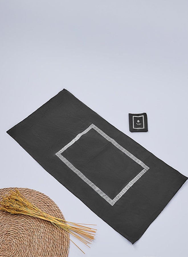 Tie Shop - Portable Prayer Mat - Black For Women