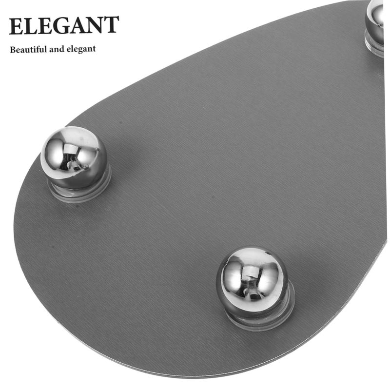 Acrylic Jewelry Display Tray Ring Storage Plate Bracelet Hanger Rack Mirror Photo Props - Image 4