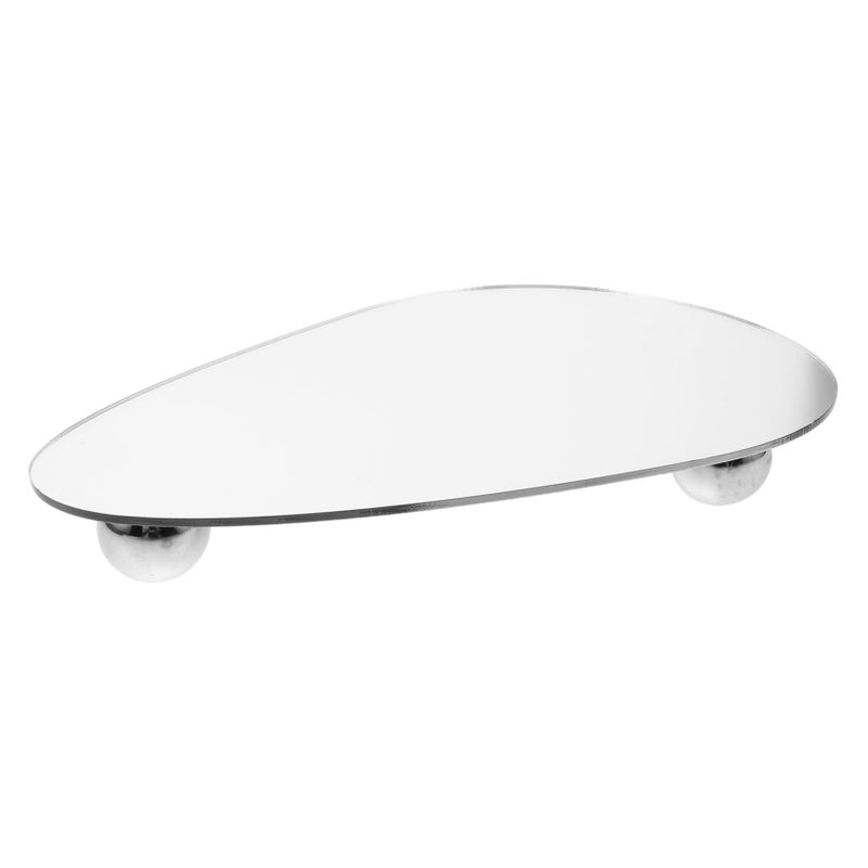 Acrylic Jewelry Display Tray Ring Storage Plate Bracelet Hanger Rack Mirror Photo Props - Image 2