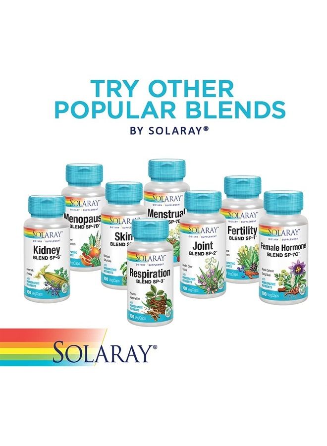 SOLARAY Nerve Blend SP-14 | Homeopathic Nutrients | Healthy Relaxation, Calming & Sleep Support | 50 Serv | 100 VegCaps - Image 5