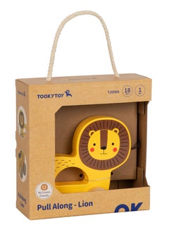 TOOKY TOY MY FOREST FRIENDS PULL ALONG - LION  - Image 1
