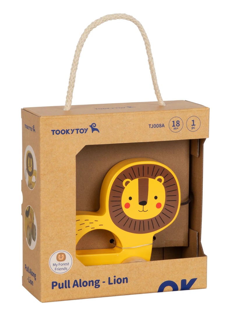 توكي توي MY FOREST FRIENDS PULL ALONG - LION - Image 1