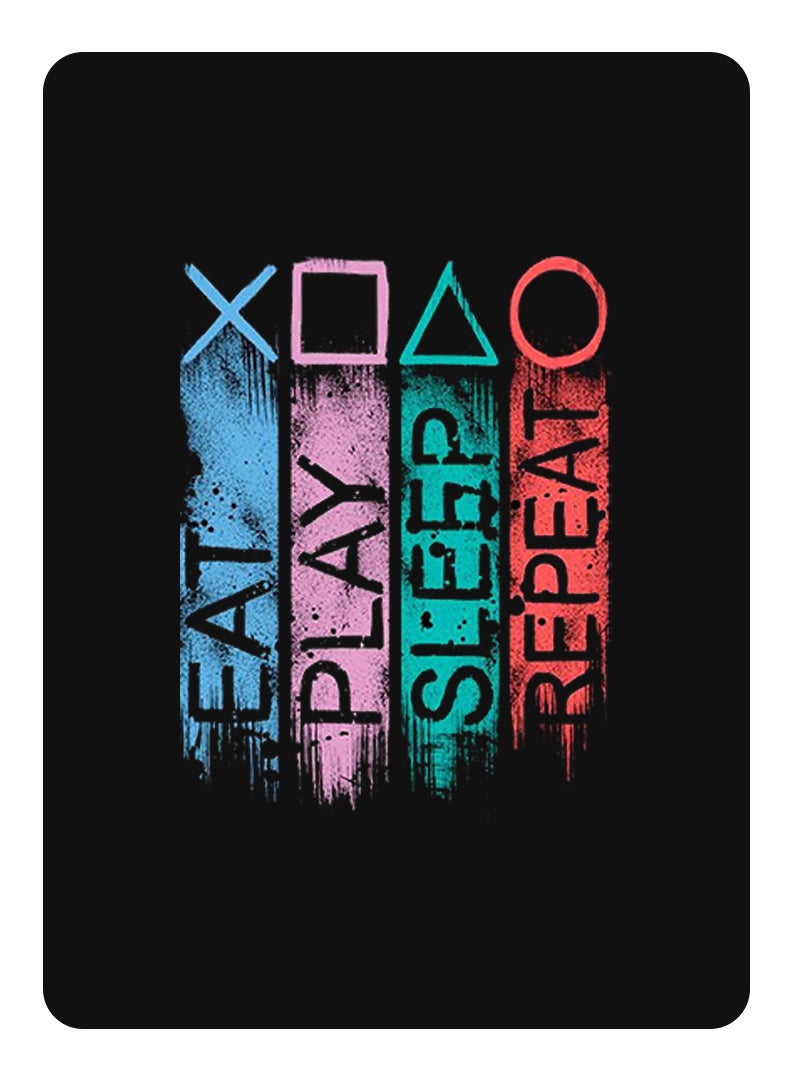 Theodor Protective Flip Case For Xiaomi Pad 5 - Pad 5 Pro With Trifold Stand Auto Wake Sleep Shockproof Cover Eat play sleep repeat copy - Image 1