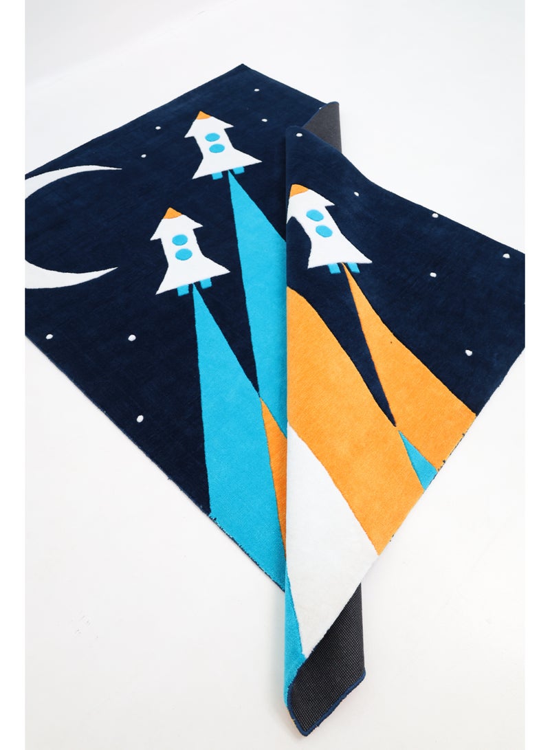 Ramsha Kids Soft Area Rug 170x240 cm – KD-001 Plush Playroom & Bedroom Carpet for Children | Ultra-Comfort Kids Floor Rug UAE - Image 3