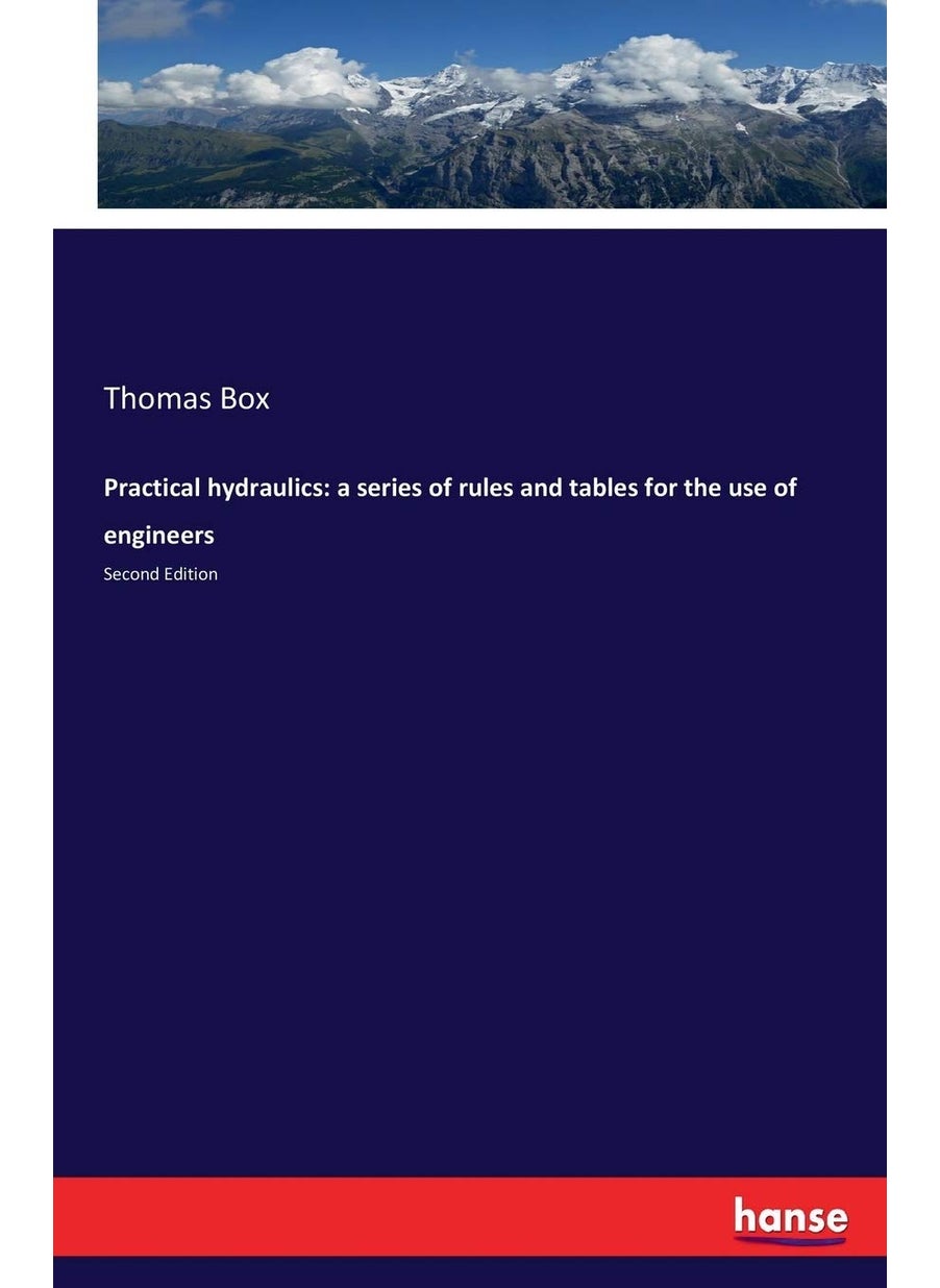 Hansebooks Practical hydraulics: a series of rules and tables for the use of engineers:Second Edition  - Image 1