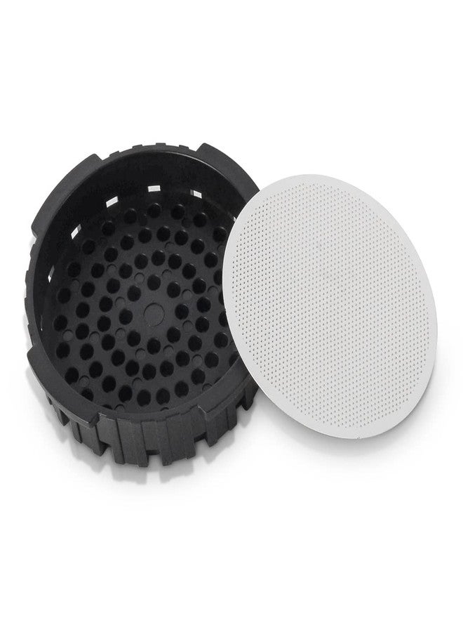 CAFEMASY Reusable Metal Coffee Filter with Replacement Filter Cap Set Compatible with Aeropress Original Go Coffee Espresso Maker - Image 1