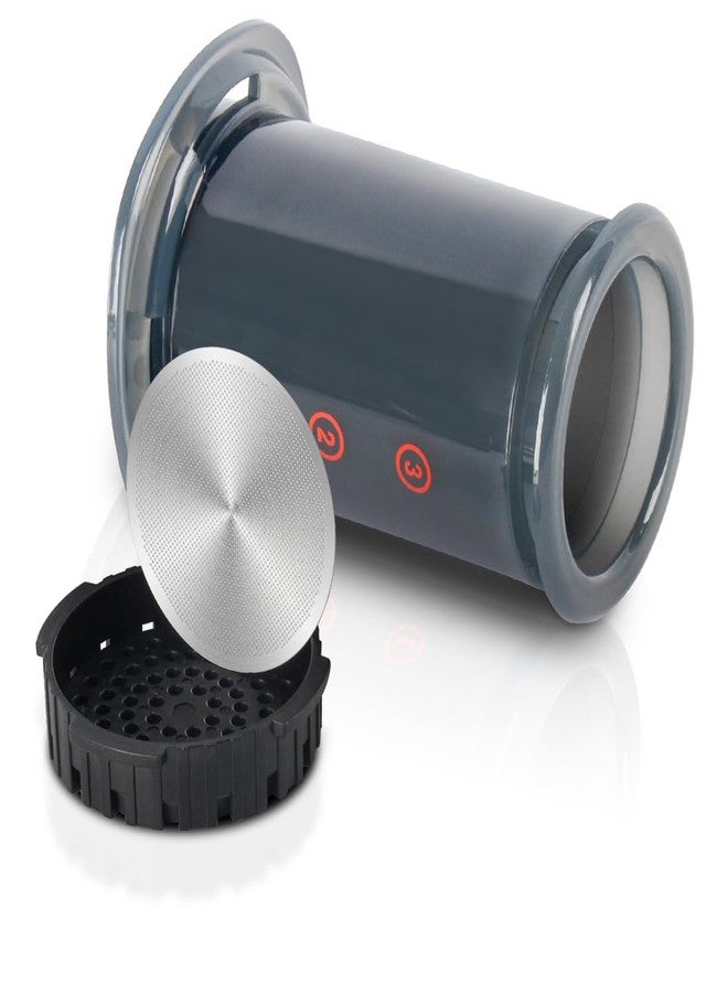 CAFEMASY Reusable Metal Coffee Filter with Replacement Filter Cap Set Compatible with Aeropress Original Go Coffee Espresso Maker - Image 5