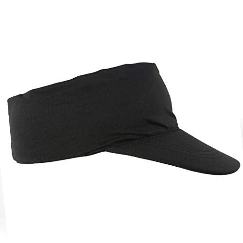 Gone For a Run Runners Lightweight Comfort Performance Visor | Black | One Size Fits Most - Image 2
