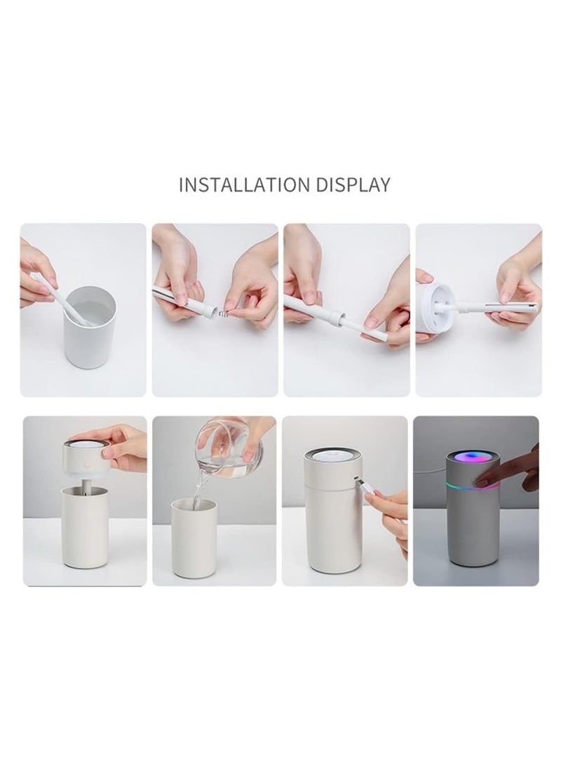 general Car Humidifier Usb Desktop Mini Air Purifier Household Colorful Hydration Instrument - Image 3