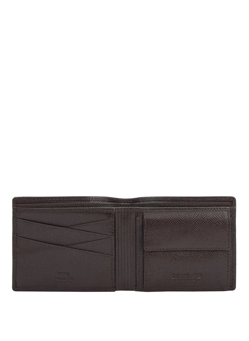 Da Milano  Genuine Leather Brown Mens Wallet for Men | Best Price UAE