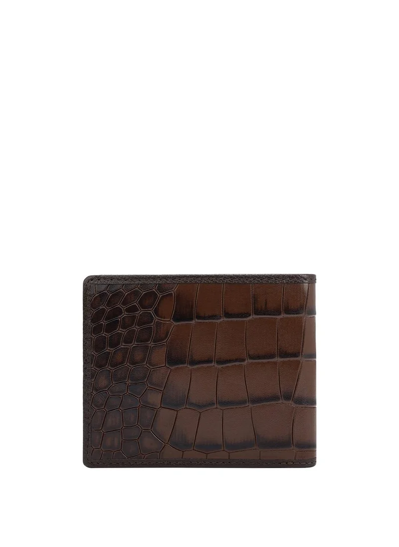 Da Milano  Genuine Leather Brown Mens Wallet for Men | Best Price UAE