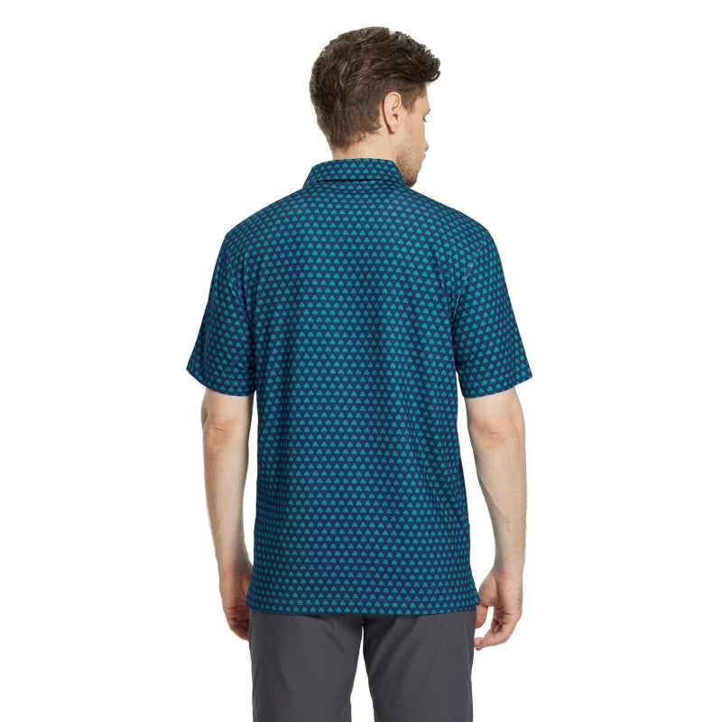 M MAELREG Polo Shirts for Men Quick Dry Fit Short Sleeve Performance Moisture Wicking Print Menâ€™s Golf Shirts - Image 4
