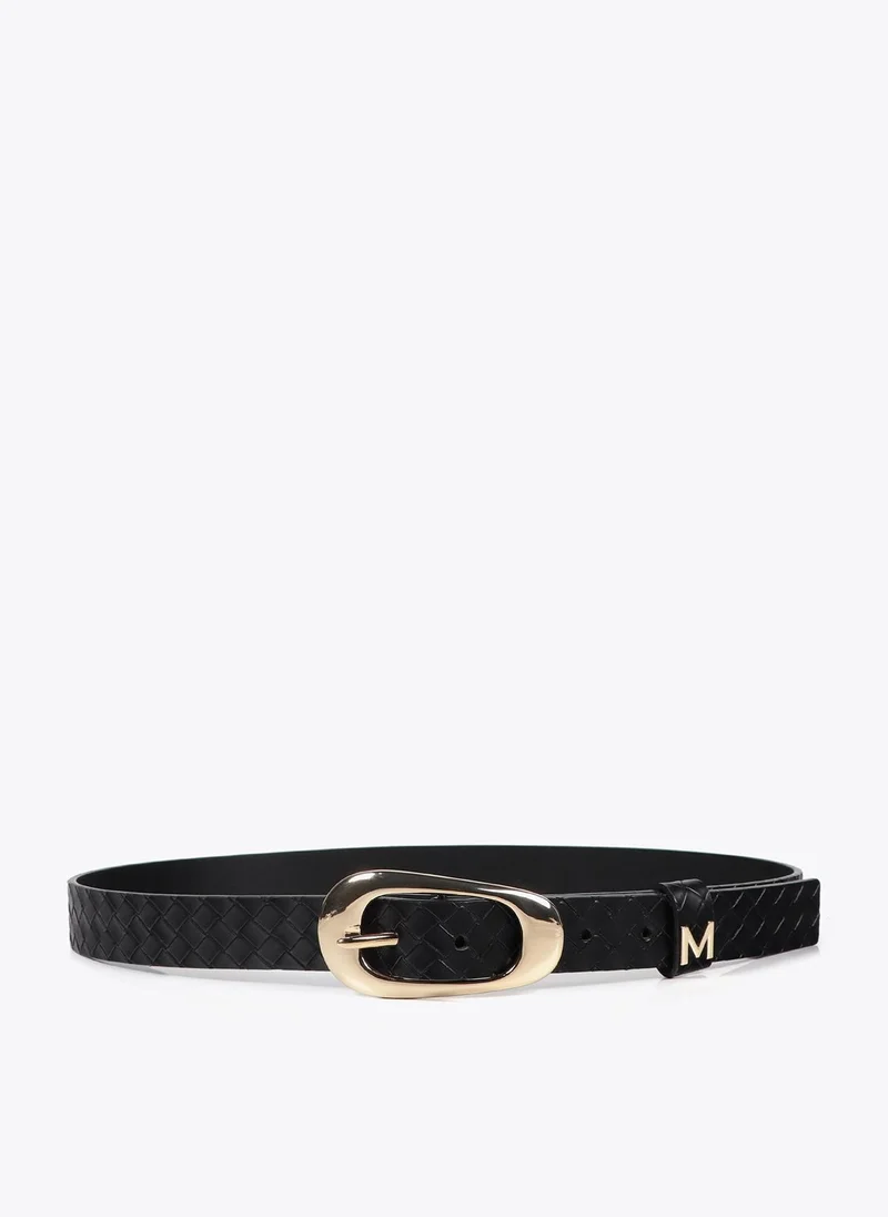 Lola Casademunt Braided Faux Leather Belt