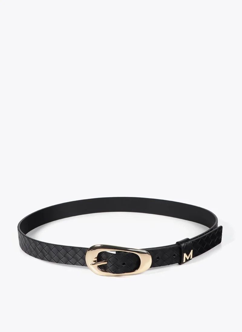 Lola Casademunt Braided Faux Leather Belt