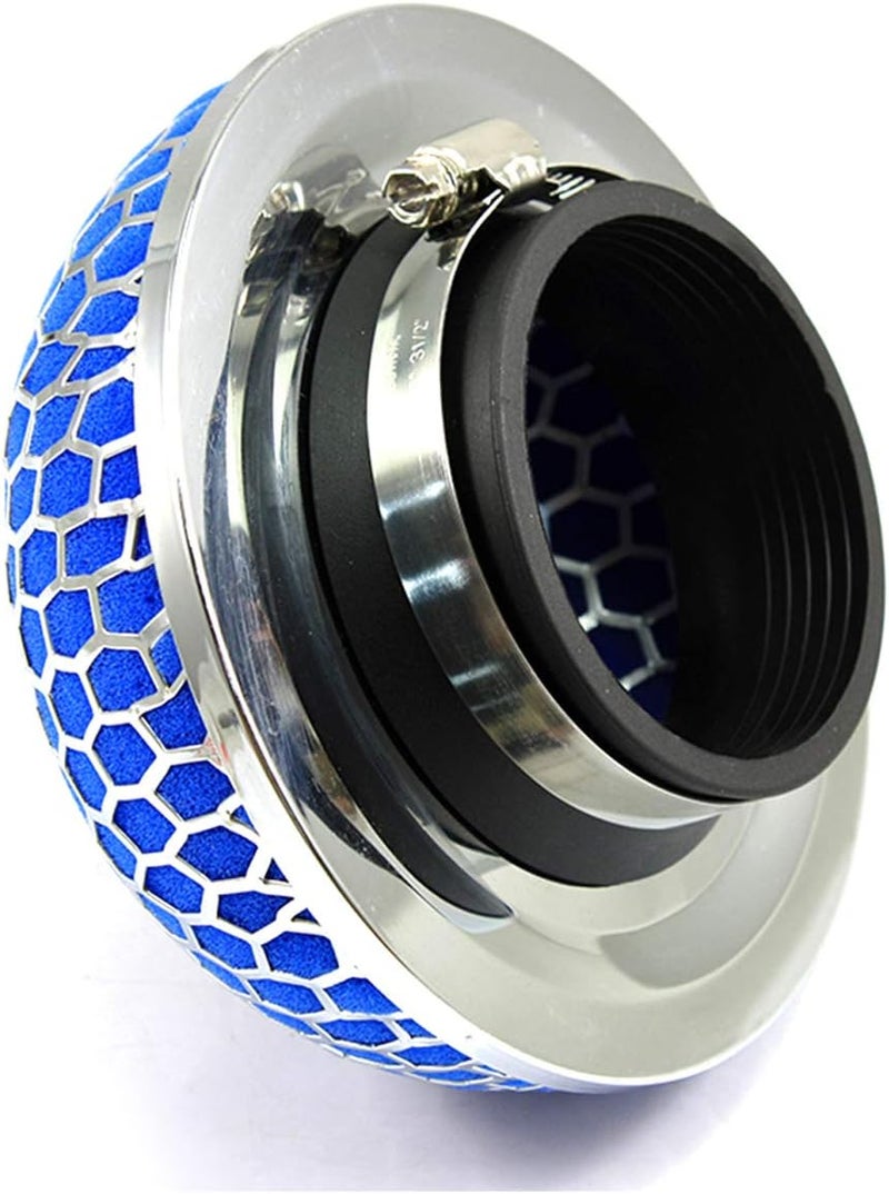 Vuzmode Universal High Flow Air Intake Filter - Blue - Image 4