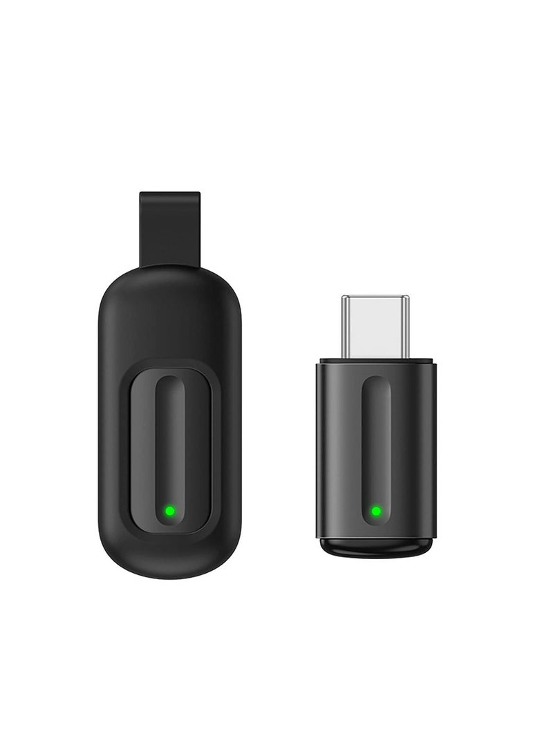 SOLARAE Smart IR Remote Controller for Android ,Wireless Adapter , Smartphone Infrared Controller Adapter for Using in Control Most Home Appliances (Type C, Black) - Image 1