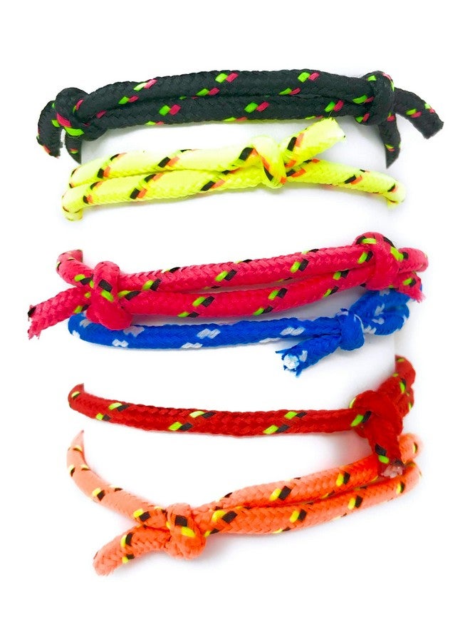 Funiverse Bulk 200 Pack Braided Friendship Bracelet 6 Color Assortment - Image 1