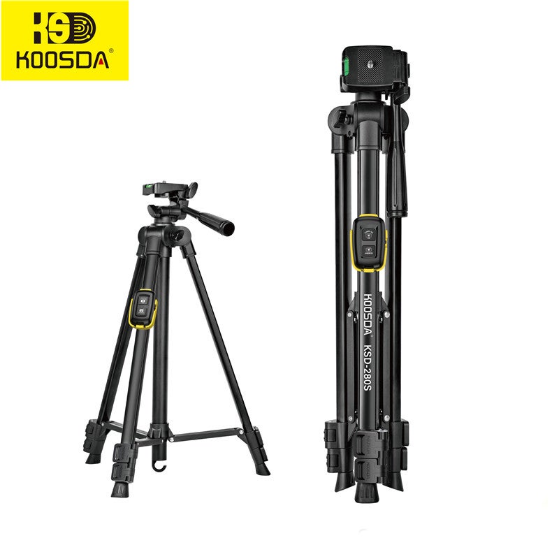 KOOSDA KSD 280S Wireless Remote Tripod  Extendable  Phone Holder  and Compatible with All Smartphones - Image 1
