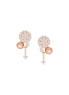 AWNL AWNL Dark Sky Park Earrings with Rose Gold Sterling Silver  - Image 3