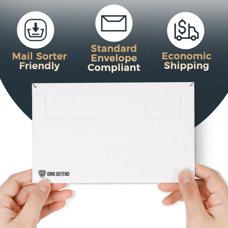 Storage Standard 510-Pack Card Shipping Envelopes - 7 x 4.35 Inches Trading Cards Self-Adhesive Mailers, Perfect Fit for Semi-Rigid Sleeves, Toploaders & Ding Defend Protectors - Hobby Mailing Supplies - Image 5