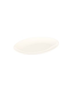 Restaurantware Restaurantware-Voga 12.3 x 9 Inch Serving Plates, 10 Oval Pasta Plates - Premium, Top Rack Dishwashable, White Melamine Serving Platters, Serve Appetizers Or Desserts, For All Occasions  - Image 1
