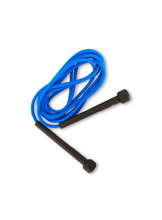 Nivia Trainer Skipping Rope for Men & Women | Color: Blue | Size: Free and Adjustable | Material: Polyvinyl Chloride | Use for Cardio Exerice, Workout, Warmup & Weight Loss Training - Image 3