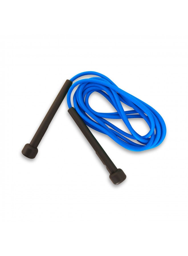 Nivia Trainer Skipping Rope for Men & Women | Color: Blue | Size: Free and Adjustable | Material: Polyvinyl Chloride | Use for Cardio Exerice, Workout, Warmup & Weight Loss Training - Image 4