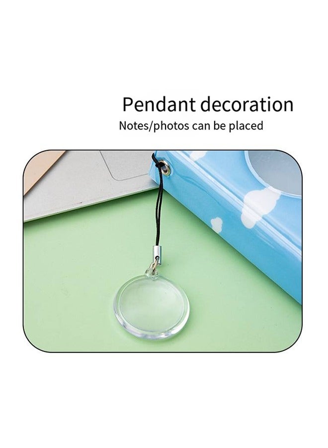 3 Inch Mini Photo Al Heart Hollow Card Binder Kpop Holder For Collecting Picture Name ID Business Cards Photos Camera 40 Pockets - Image 4