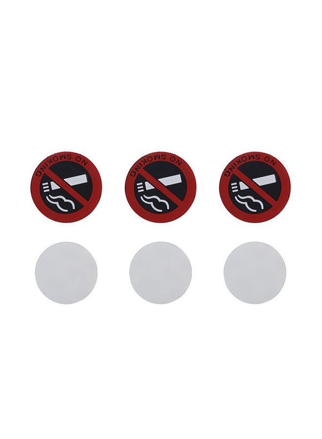 OUTAD No Smoking Logo Car Sticker - Image 1