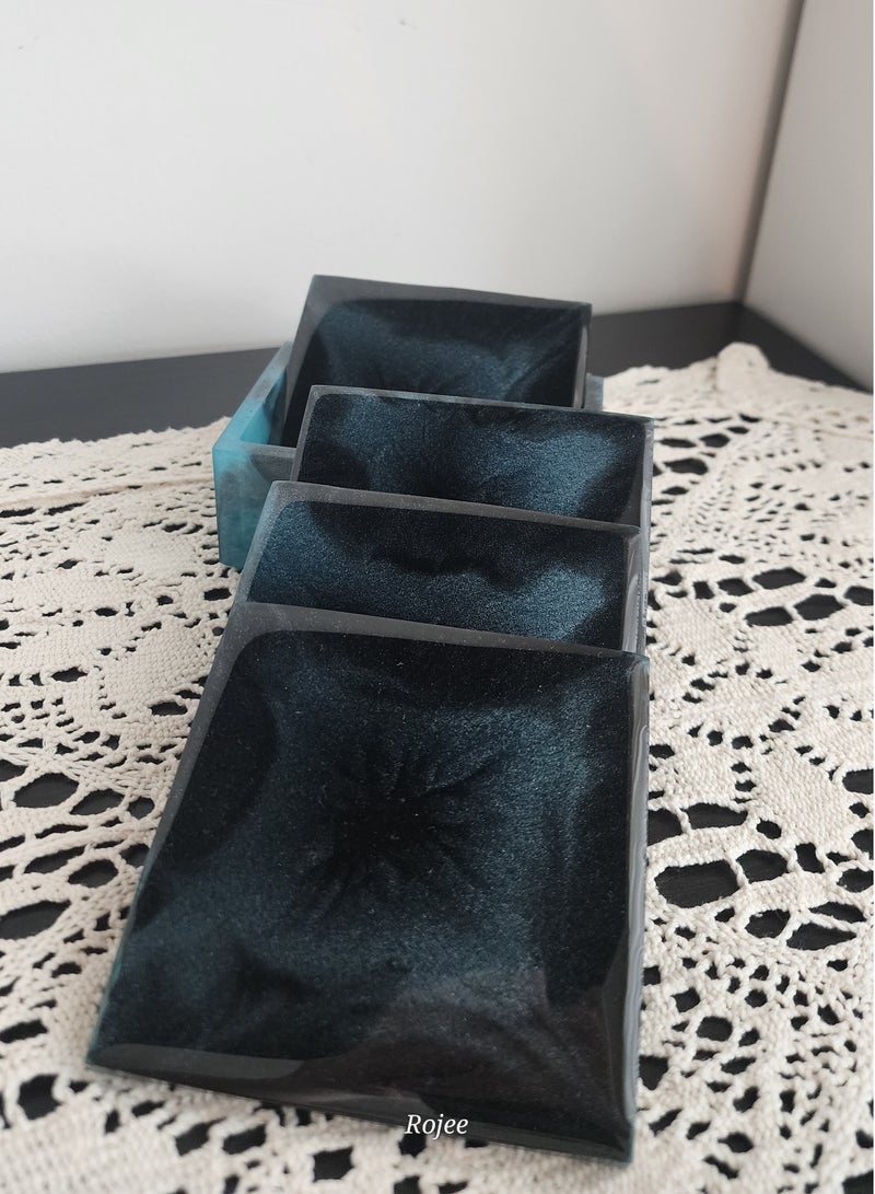 Resin Coaster set  - Image 1