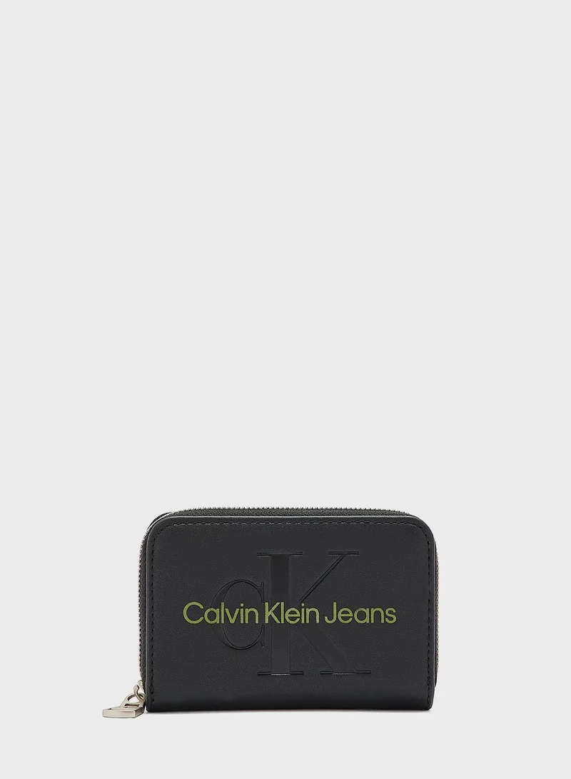 Calvin Klein Jeans Monogram Medium Purse